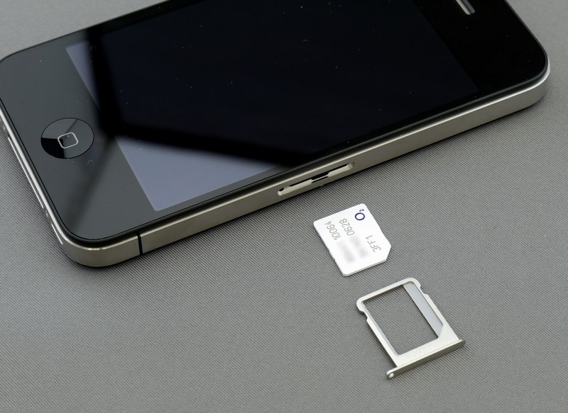 une carte SIM