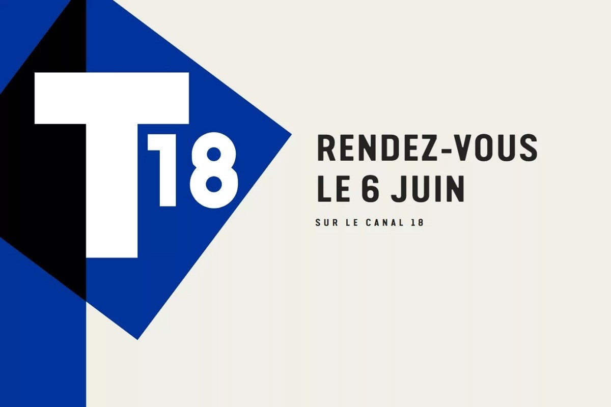 Logo de la nouvelle chaîne T18 qui arrive sur la TNT le 6 juin