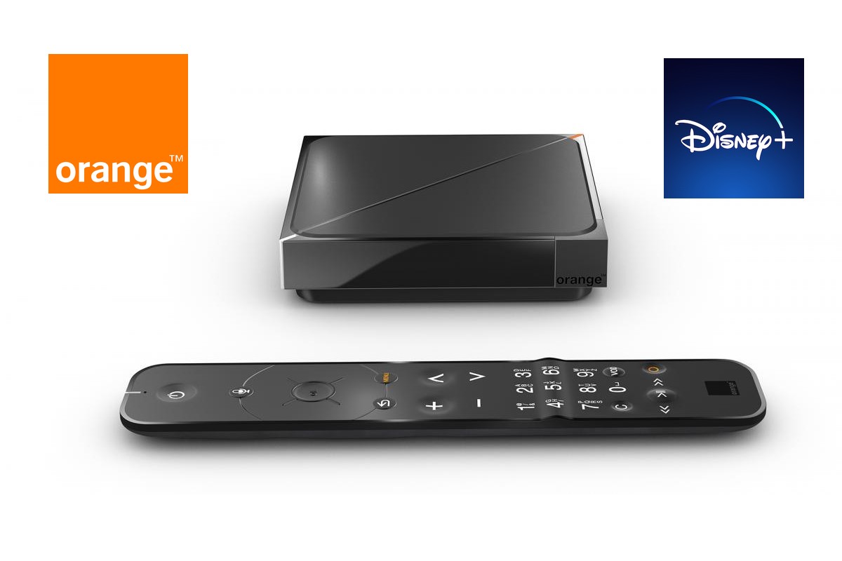 Disney+ via le décodeur TV d'Orange